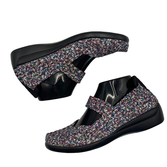 SERENE Island Edisony Wedge Mary Jane Sandal Shoe - Picture 5 of 7